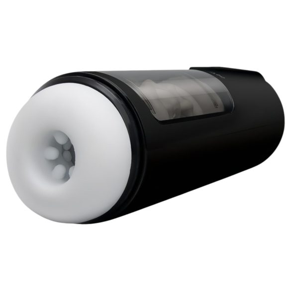 Dreamtoys Blowtech - vibruojantis, aukštyn-žemyn judantis masturbatorius (juodas)