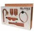 Blaze Elite - BDSM rinkinys - 5 dalių - konjako spalvos