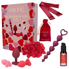   Dreamtoys Amour - analinio treniravimo dovanų rinkinys (raudonas)