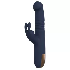   Dreamtoys Goddess kolekcija - stūmoklinis vibratorius (tamsiai mėlynas)