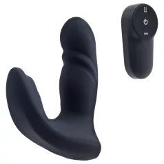   Dreamtoys Pulz - stumiantis analinis vibratorius su nuotolinio valdymo pulteliu (mėlynas)