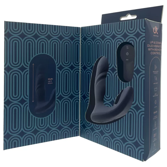 Dreamtoys Pulz - stumiantis analinis vibratorius su nuotolinio valdymo pulteliu (mėlynas)