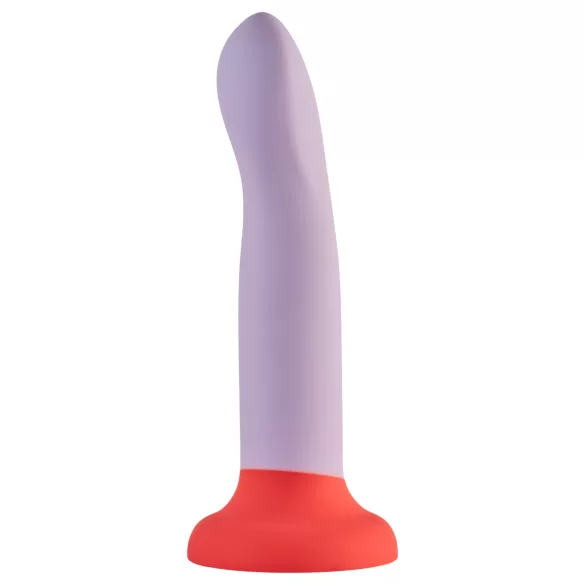 Dreamtoys Love Signal - dviejų spalvų silikoninis didelis dildo (violetinis)