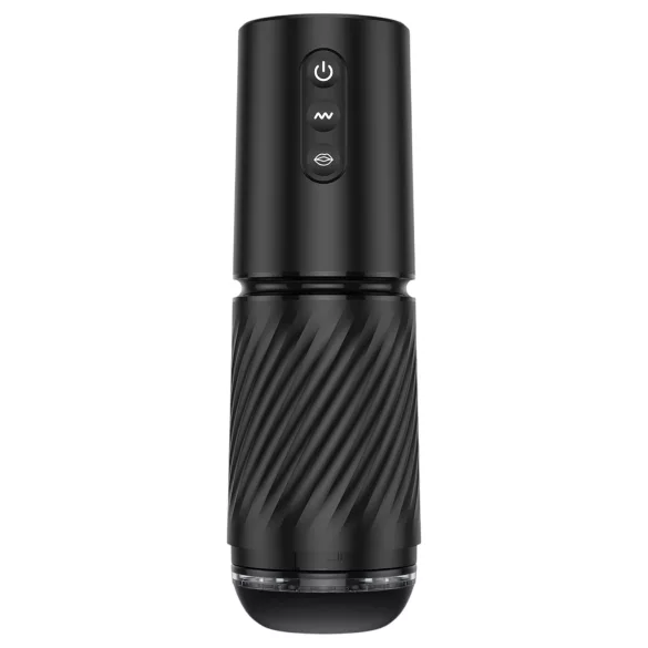 Titanz Auto Suck - automatinis masturbatorius (juodas)