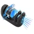 Titanz Auto Squeeze - automatinis masturbatorius (juodas)