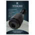 Titanz Ultimate Squeeze & Suck - automatinis masturbatorius (juodas)