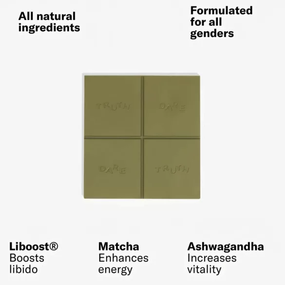 The Oh Collective Date Night Matcha - šokoladas poroms su mača ir braškėmis (50 g)