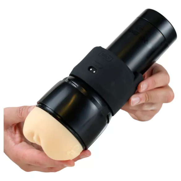 Kiiroo PowerShot suderinamas masturbatoriaus dėklas (juodas)