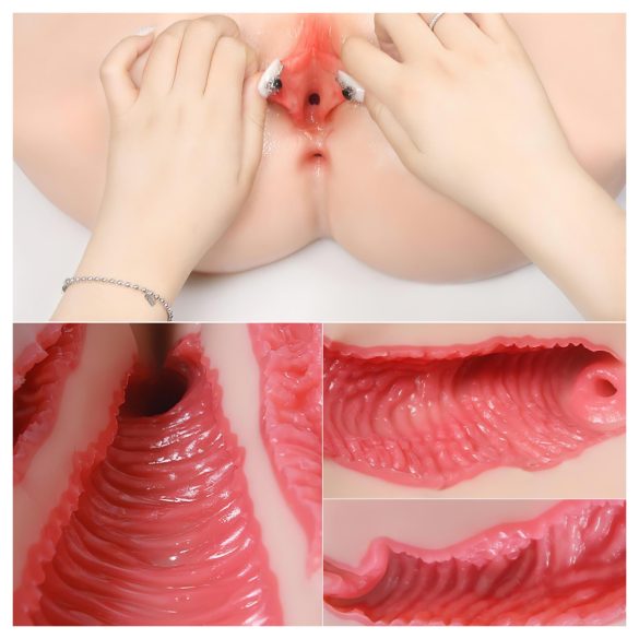 Kokos Vanilla 004 - vyro makšties masturbatorius - natūrali spalva