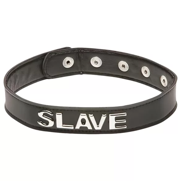 X-Play Slave - vergų antkaklis - juodas