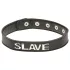 X-Play Slave - vergų antkaklis - juodas
