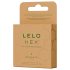 LELO Hex Organic - prezervatyvai - natūralūs - 3 vnt.