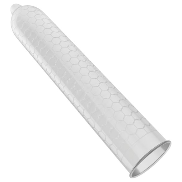 LELO Hex Organic - prezervatyvai - natūralūs - 3 vnt.