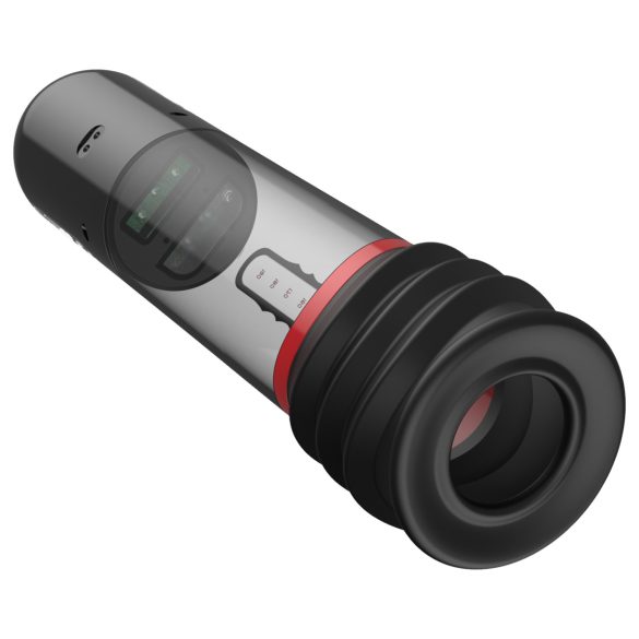 Peak Performa - automatinė penio pompa - permatoma - infraraudonieji ledai