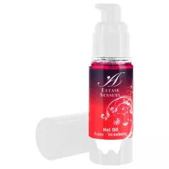   Extase Sensuel - masažinis aliejus su šildomuoju efektu - braškių - 30ml
