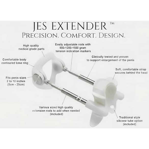 Jes-Extender - penio didinimo prietaisas - standartinis - iki 17 cm