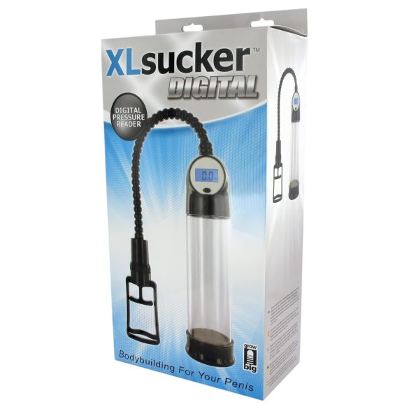 XLSUCKER - skaitmeninis potencijos ir varpos siurblys (skaidrus)