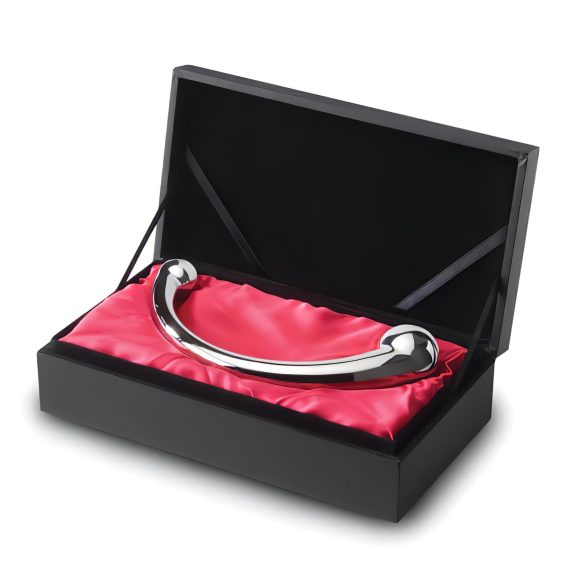 NJOY Pjur Wand - analinis kabliukas dildo - nerūdijantis plienas - sidabrinis