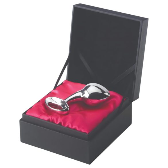 Njoy - didelis metalinis analinis kaištis - sidabrinis