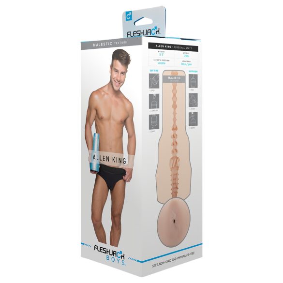 FleshJack - masturbatorius vyrams - realistiška analinė anga - Allen King
