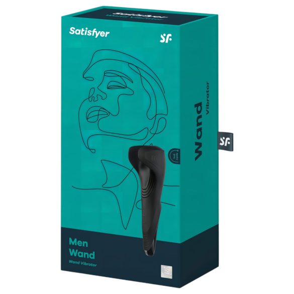 Satisfyer Men Wand - vibruojantis varpos galvutės masažuoklis