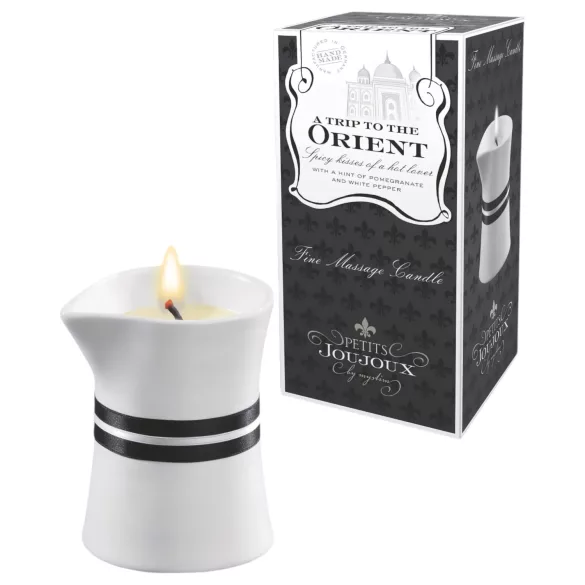 Petits Joujoux Orient - masažo žvakė - granatų ir baltųjų pipirų - 120 ml