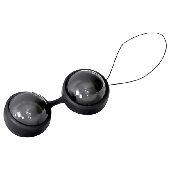 LELO Luna Noir - kintamų dydžių geišos kamuoliukas - juodas