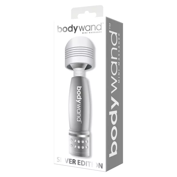 Bodywand - mini vibratorius masažuoklis - sidabrinis
