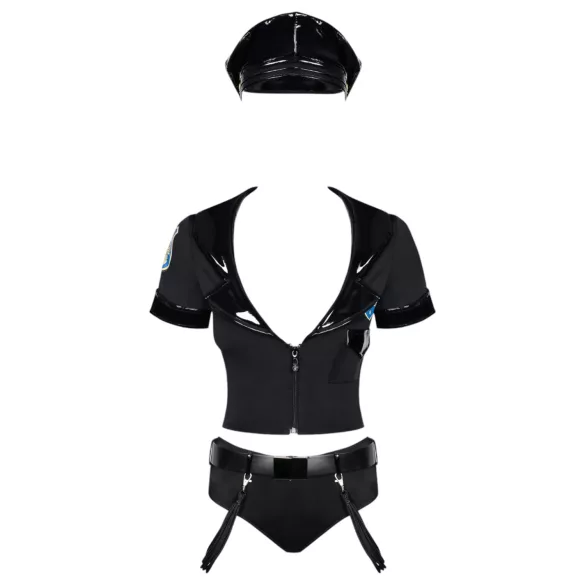 Obsessive Police - policininkės kostiumas rinkinys - S/M dydis