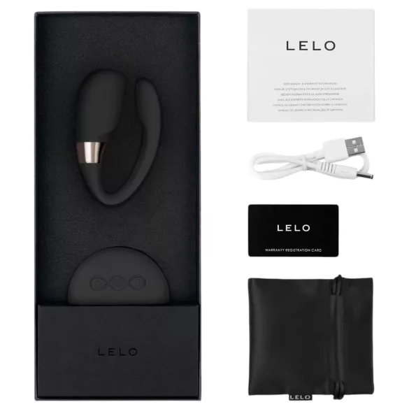 LELO Tiani 3 - porų vibratorius - silikoninis - juodas