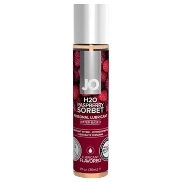JO H2O aviečių sorbetas - vandens pagrindo lubrikantas (30ml)