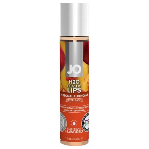 JO H2O persikas - vandens pagrindu pagamintas lubrikantas (30ml)
