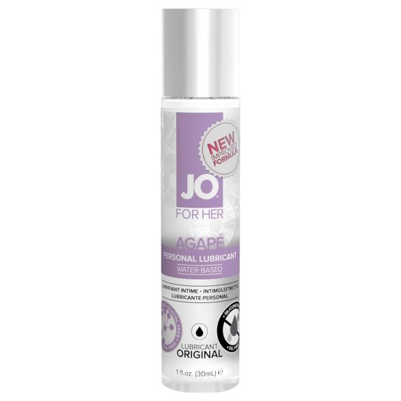 System JO Agape - jautrus vandens pagrindo lubrikantas (30 ml)