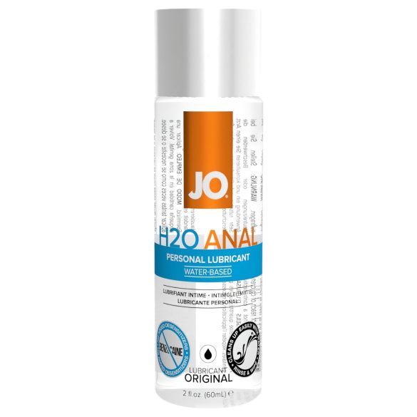 JO H2O Anal Original - analinis lubrikantas vandens pagrindu 60ml