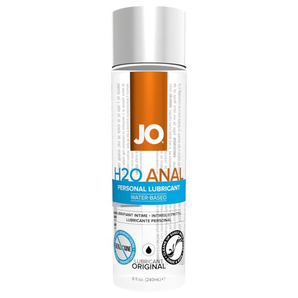 JO H2O Anal Original - analinis lubrikantas vandens pagrindu - 240ml