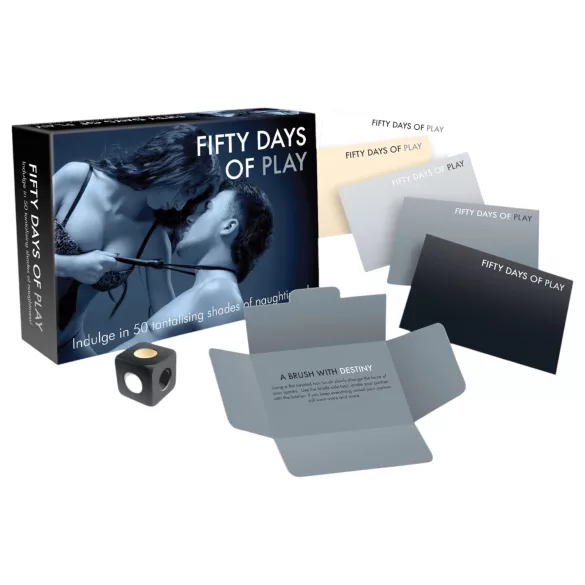 FIFTY DAYS OF PLAY - stalo žaidimas poroms - erotinis žaidimas - anglų k.