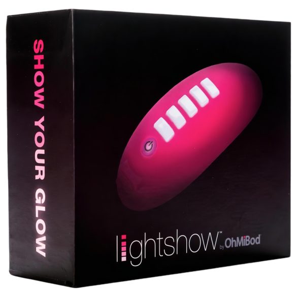 OHMIBOD Lightshow - išmanusis klitorio vibratorius su šviesos efektais (rožinis)