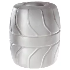   SilaSkin - penio ir sėklidžių žiedas - tampus silikonas - baltas