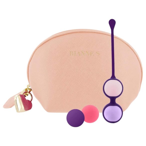Rianne Essentials - reguliuojamas Geišos kamuoliukų rinkinys (nuogas)