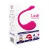 Lovense Lush 2 - nešiojamas programėle valdomas vibruojantis kiaušinėlis (rožinis)