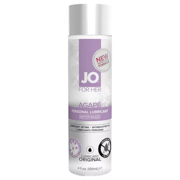 System JO Agape - vandens pagrindo lubrikantas jautriai odai 120ml