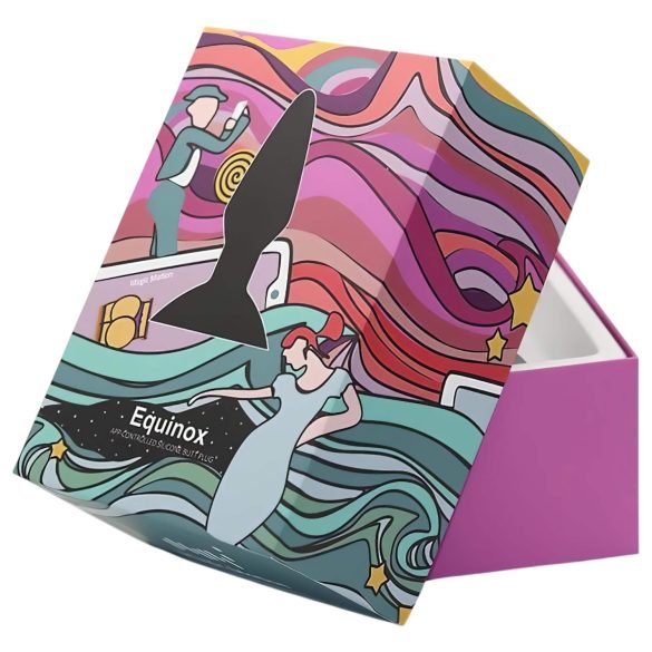 Magic Motion Equinox - išmanus juodas analinis vibratorius