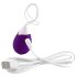 FEELZTOYS Anna - įkraunamas, nuotolinis vibro kiaušinis (violetinis)
