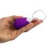 FEELZTOYS Anna - įkraunamas, nuotolinis vibro kiaušinis (violetinis)