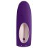 Satisfyer Double Plus Remote - belaidis, įkraunamas porų vibratorius (violetinis)