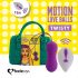 FEELZTOYS Twisty - sukamas vibro kiaušinis (violetinis)