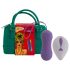 FEELZTOYS Jivy - belaidis vibruojantis kiaušinis (violetinis)