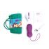 FEELZTOYS Foxy - vandeniui atsparus vibruojantis kiaušinis (violetinis)