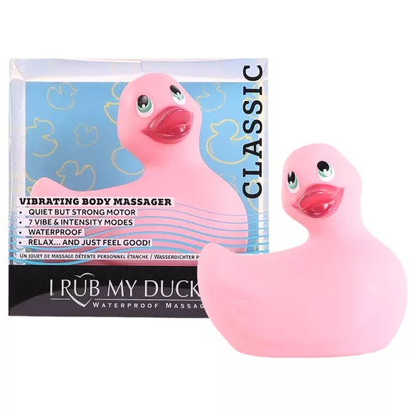 My Duckie 2.0 - vandeniui atsparus klitorio vibratorius - rožinis