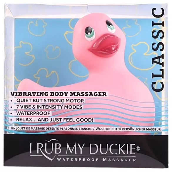 My Duckie 2.0 - vandeniui atsparus klitorio vibratorius - rožinis